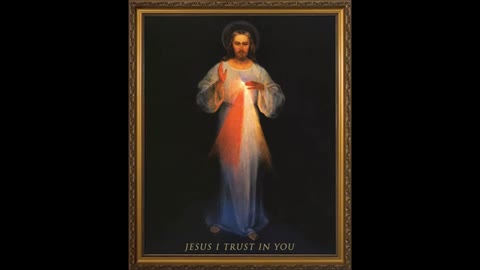 That's the Divine Mercy Image