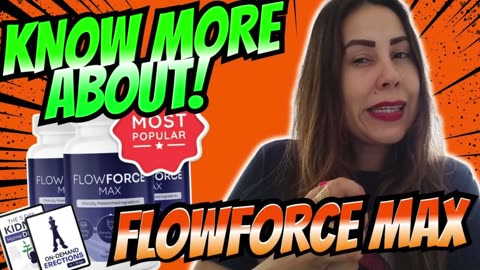 FLOWFORCE MAX (🚨ALERT!🚨) FLOWFORCE MAX PROSTATE SUPPLEMENT - FLOWFORCE MAX REVIEW - FLOW FORCE MAX