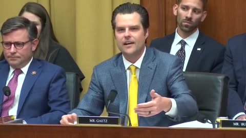 Matt Gaetz Confronts Durham On 'Protecting' The FBI During 'Crossfire Hurricane'