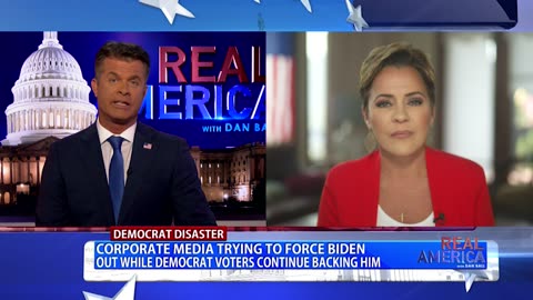 REAL AMERICA -- Dan Ball W/ Kari Lake, Dems In Chaos Over Biden's Mental Decline, 7/9/24