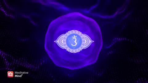 THIRD EYE CHAKRA Healing Vibrations + Ocean Sounds | Awaken Intuition & Open 3rd Eye.