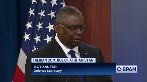 Defense Sec. Lloyd Austin on US capability to evacuate people from Afghanistan.