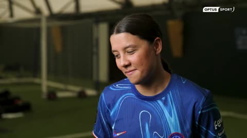 SAM KERR: Chelsea is HOME, knee is good and trophies are coming 😎