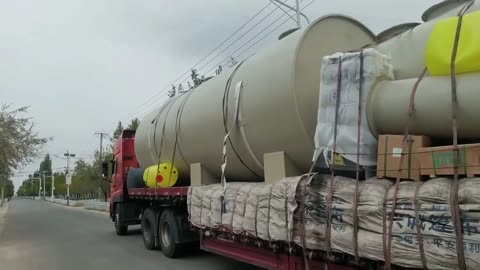 Water Treatment Equipment Delivery