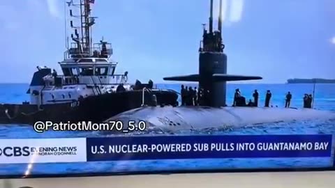 One Day After the Russian Sub Announced in Cuba - US Navy Sub in Gitmo