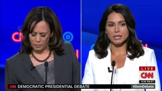 Tulsi Gabbard attacks Kamala Harris