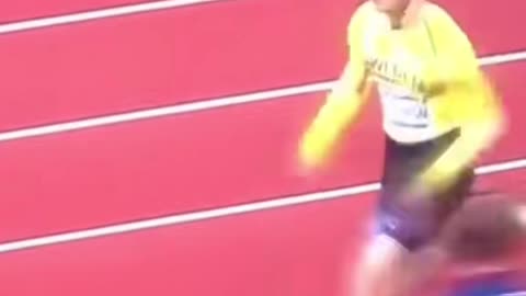 The greatest triple jump in world history 🤣