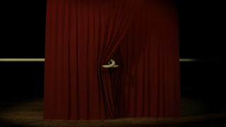 Curtain 3D Animation Test