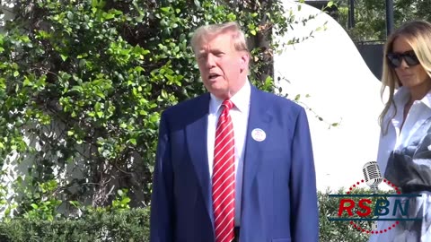 FULL VIDEO: President Donald J. Trump Addresses Reporters After Voting in FL GOP Primary - 3/19/24