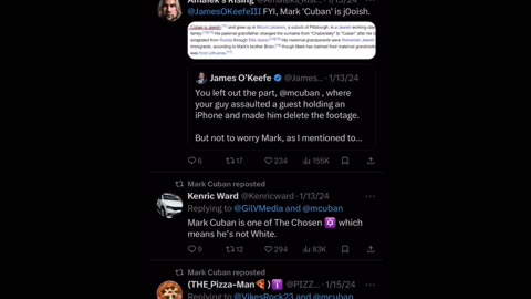 ⚫️Mark Cuban Hates People Who “Notice”