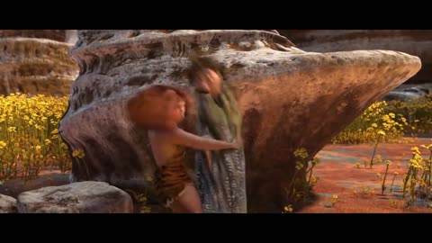 The Croods - Guy & Eep go to finding " Tomorow" Lands - Best Funny Moments-12