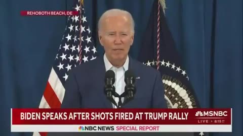 BIDEN WANTS TO MEET TRUMP AFTER SHOOTING