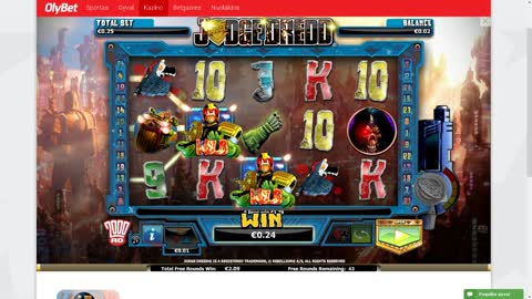 Judge Dredd 50 Free Spins