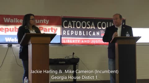 GA House District 1 Debate Mike Cameron & Jackie Harling