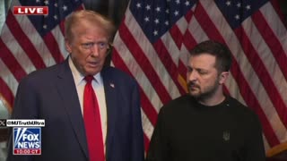 Trump with Zelenskyy Post-Meeting - 09.27.2024