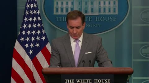 Pentagon Bullshitter John Kirby Suddenly Embraces 1st Amendment When Asked About Pro-Hamas Agitators