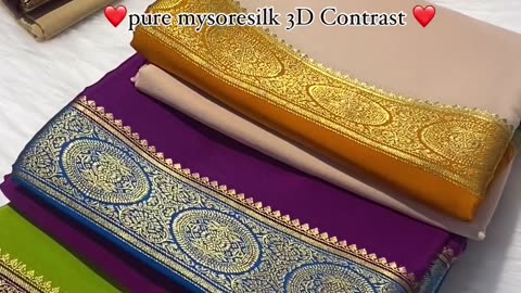 Exclusive Mysore Silk Sarees