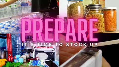 BE PREPARED! It's time to stock up! | 💧#drinkingwater 🥫#foodstorage 📦#supplies