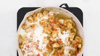 Queso Chicken Pot Pie