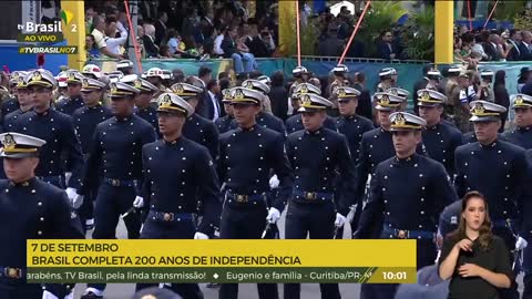 Acompanhe o desfile de 7 de setembro em Brasília - 2022