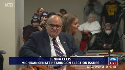 Jenna Ellis' Opening Statement During Michigan Legislature Hearing on Election Fraud