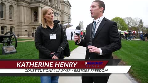 Adam Boyd of USAgainstMedia interviews Katherine Henry of Restore Freedom