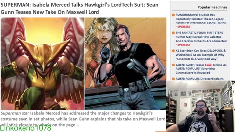 Superman actors make a statement about Hawkgirl and Maxwell Lord