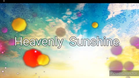 Heavenly Sunshine - a hymn for kids with lyrics