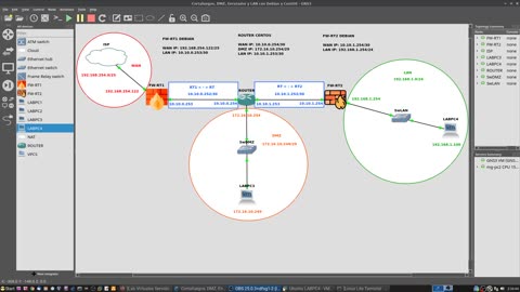 Cortafuegos, Enrutadores, DMZ y LAN con Debian y CentOS - Parte 3