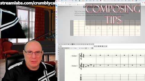 Composing for Classical Guitar Daily Tips: Diminished Arpeggio Shapes for 2 or 3 strings!