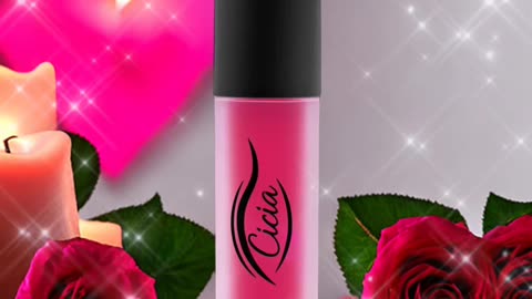 Cicia Premium Pink Lip Oil - Cherry Moisturizing and Nourishing Glossy Finish | Lip Care Treatment