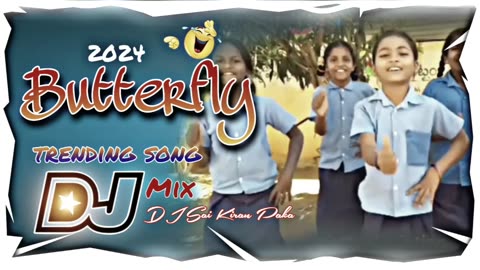 Butterfly Song Instagram Trending Remix Dj Sai Kiran Paka #Butterflysongdjmix #trending #djsong2024