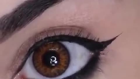 Winged eyeliner like a pro - makeup tutorial ❤️❤️👌🥰