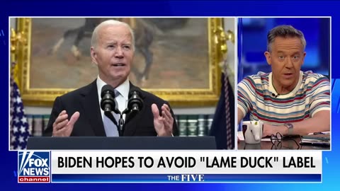 Gutfeld： The 'lame duck' president to deliver his political swan song