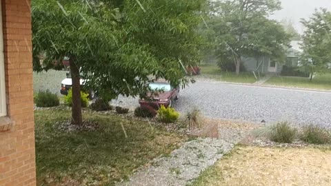 Hail Storm Pounds Colorado