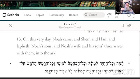 Weekly Parsha Reading and Chat with Rabbi Shlomo Nachman, BeitEmunah.org