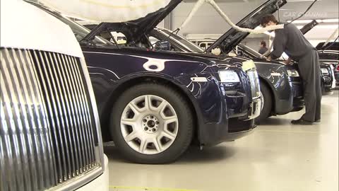 Rolls-Royce Production by Hand in England