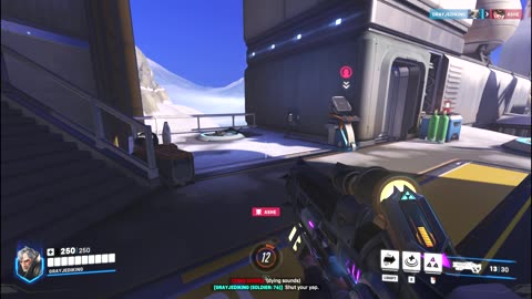 Soldier: 76's unique elimination line for Ashe