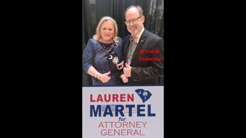 Dr. Frank Endorses Lauren Martel for SC AG