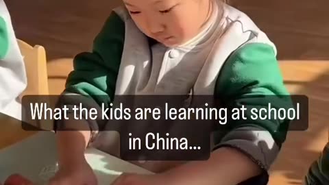 Kids Learning in School in China VS America