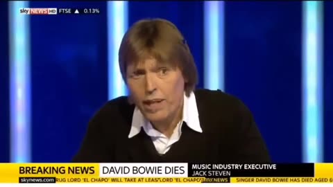 when "Jack" did an interview with with Sky News about the death of David Bowie?