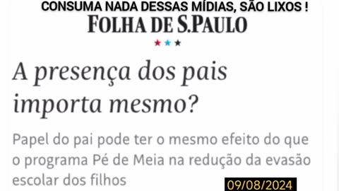 Folha de São Paulo, Globo, Band e Uol ganham dos traficantes 25% das drogas vendidas nas escolas, por isso eles colocam esse tipo de informação.