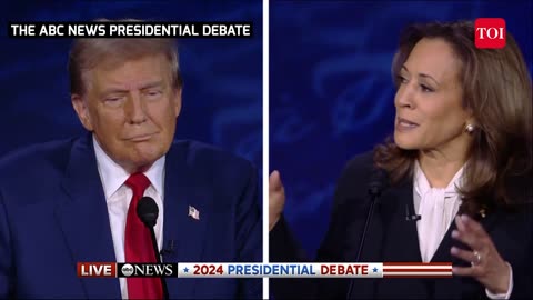 Trump Vs Kamala Full ABC Debate Tense Exchanges, Personal Jibes Putin Israel-Hamas War