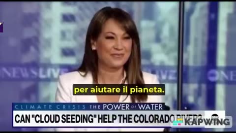 USA, GEOINGEGNERIA: ABCnews sdogana il Cloud Seeding, 2024