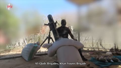 (EN) Al-Quds Brigades (PIJ) strikes on enemies in Al-Qarara, Aug 18, 2024.