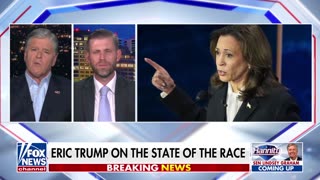 Kamala, why did you lie to Americans for the last four years?: Eric Trump