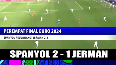 SPAIN 2-1 GERMANY, EURO 2024