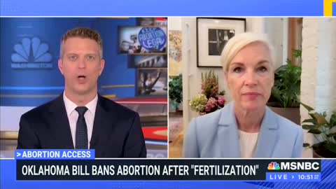 MSNBC's Hysterical Meltdown in Response to Oklahoma Abortion Ban