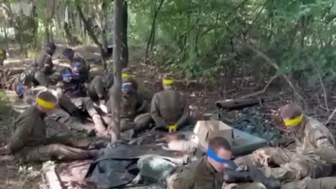 💪 A new batch of captured Russians in Kursk region!