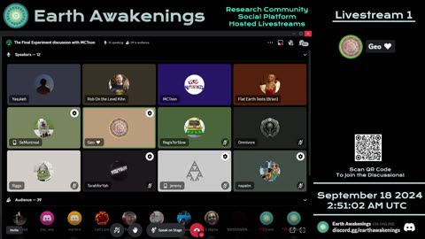 Earth Awakenings - Livestream 1 - #1871